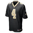 Zennovawear Blake Gilikin 4 New Orleans Saints Men Game Jersey - Black