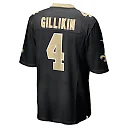 Zennovawear Blake Gilikin 4 New Orleans Saints Men Game Jersey - Black