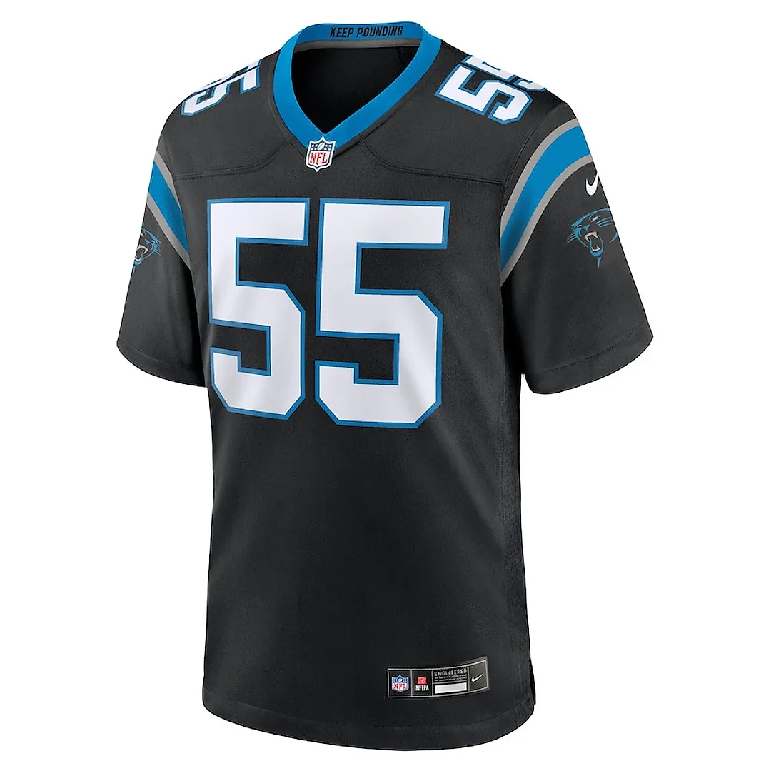 Zennovawear Blake Martinez 55 Carolina Panthers Game Men Jersey - Black