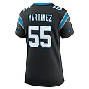 Zennovawear Blake Martinez 55 Carolina Panthers Women's Team Game Jersey - Black