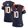 Zennovawear Bo Nix 10 Denver Broncos Women's Alternate Game Jersey - Navy