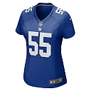 Zennovawear Boogie Basham 55 New York Giants Women's Game Jersey - Royal