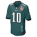 Zennovawear Braden Mann 10 Philadelphia Eagles Super Bowl LIX Champions Patch 'New Orleans - Where Passion Ignites' EMBROIDERED Game Men Jersey...