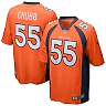 Zennovawear Bradley Chubb 55 Denver Broncos Men Game Jersey - Orange