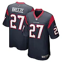 Zennovawear Brady Breeze 27 Houston Texans Game Men Jersey - Navy