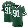 Zennovawear Braiden McGregor 91 New York Jets Team Game Men Jersey - Legacy Green