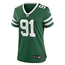 Zennovawear Braiden McGregor 91 New York Jets Women's Team Game Jersey - Legacy Green