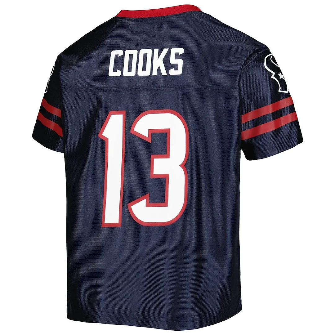 Zennovawear Brandin Cooks 13 Houston Texans YOUTH Jersey - Navy