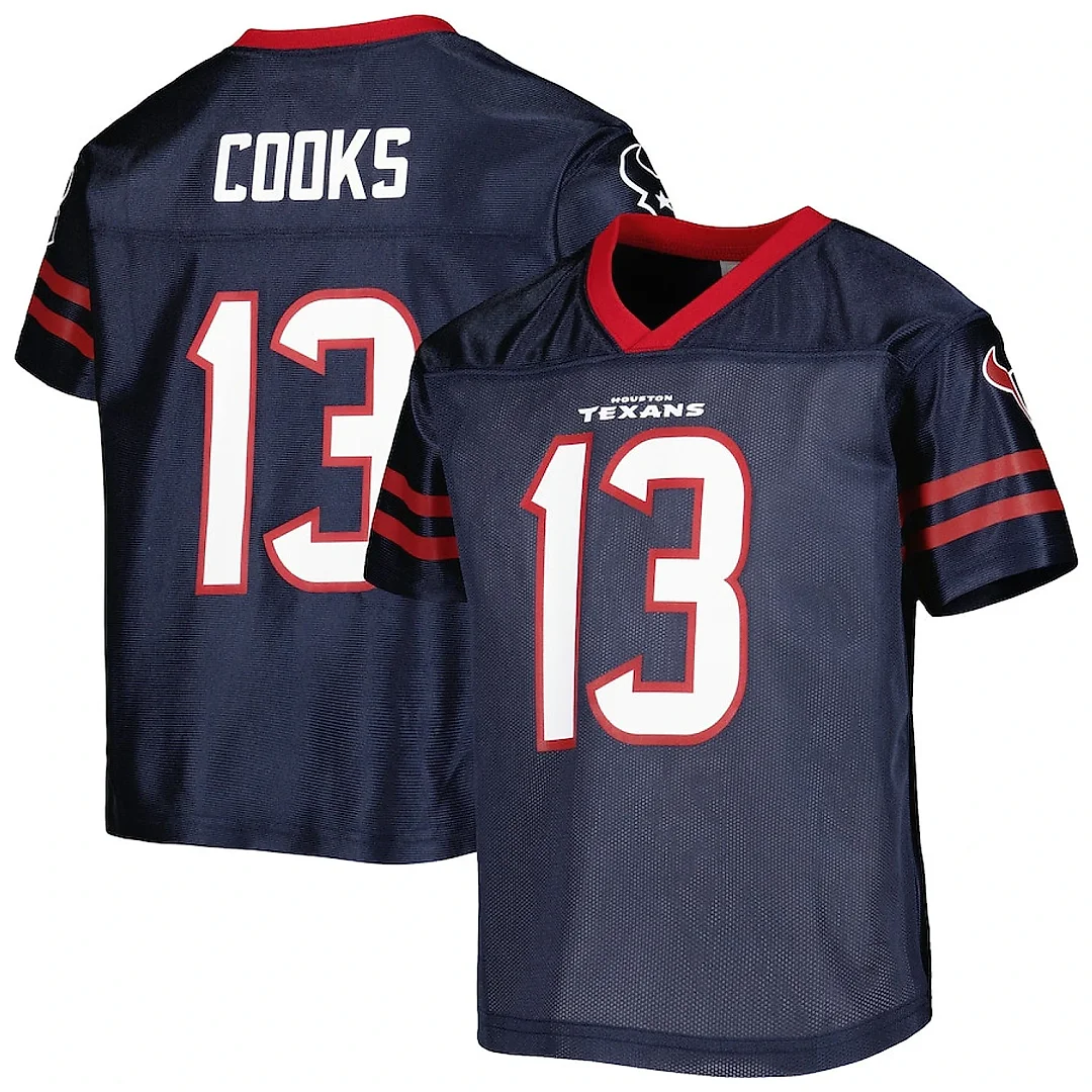 Zennovawear Brandin Cooks 13 Houston Texans YOUTH Jersey - Navy