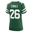 Zennovawear Brandin Echols 26 New York Jets Women's Team Game Jersey - Legacy Green