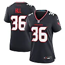 Zennovawear Brandon Hill 36 Houston Texans Women's Team Game Jersey - Navy