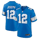 Zennovawear Brandon Joseph 12 Detroit Lions Team Game Men Jersey - Blue
