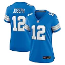 Zennovawear Brandon Joseph 12 Detroit Lions Women's Team Game Jersey - Blue