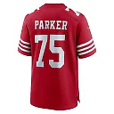 Zennovawear Brandon Parker 75 San Francisco 49ers Team Game Men Jersey - Scarlet