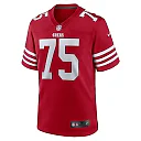 Zennovawear Brandon Parker 75 San Francisco 49ers Team Game Men Jersey - Scarlet