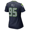 Zennovawear Brandon Pili 95 Seattle Seahawks Women's Game Jersey - College Navy