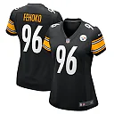 Zennovawear Breiden Fehoko 96 Pittsburgh Steelers Women's Game Jersey - Black