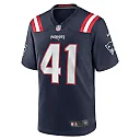 Zennovawear Brenden Schooler 41 New England Patriots Game Men Jersey - Navy