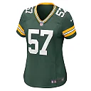 Zennovawear Brenton Cox Jr. 57 Green Bay Packers Women's Game Jersey - Green