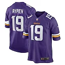 Zennovawear Brett Rypien 19 Minnesota Vikings Game Men Jersey - Purple