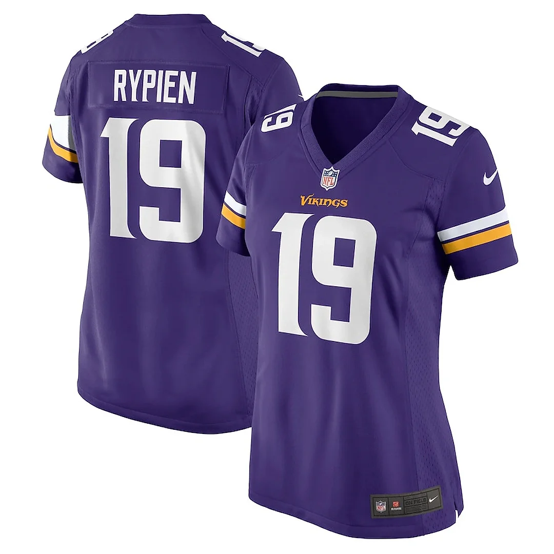 Zennovawear Brett Rypien 19 Minnesota Vikings Women's Game Jersey - Purple
