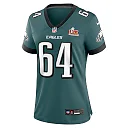 Zennovawear Brett Toth 64 Philadelphia Eagles Super Bowl LIX Women's Jersey - Midnight Green