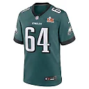 Zennovawear Brett Toth 64 Philadelphia Eagles Super Bowl LIX YOUTH Jersey - Midnight Green