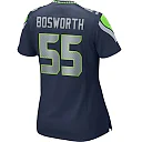 Zennovawear Brian Bosworth 55 Seattle Seahawks Women Game Retired Jersey - College Navy