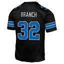Zennovawear Brian Branch 32 Detroit Lions Alternate Player Game YOUTH Jersey - Black