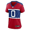 Zennovawear Brian Burns 0 New York Giants Women's Alternate Player Game Jersey - Century Red