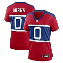 Zennovawear Brian Burns 0 New York Giants Women's Alternate Player Game Jersey - Century Red