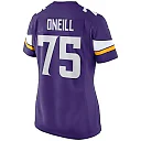 Zennovawear Brian O'Neill 75 Minnesota Vikings Women Game Jersey - Purple
