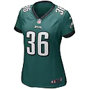 Zennovawear Brian Westbrook 36 Philadelphia Eagles Women Game Retired Jersey - Midnight Green