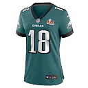 Zennovawear Britain Covey 18 Philadelphia Eagles Super Bowl LIX Women's Jersey - Midnight Green