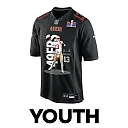 Zennovawear Brock Purdy 13 San Francisco 49ers Throwing Ball Fashion Game YOUTH Jersey - Carbon Black