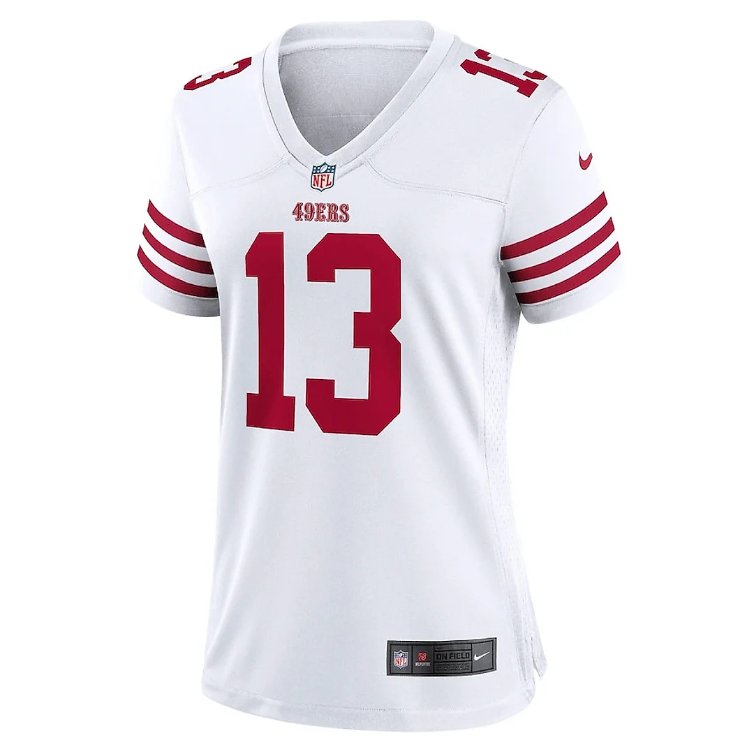 Zennovawear Brock Purdy 13 San Francisco 49ers Women Game Jersey - White