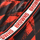 Zennovawear Cleveland Browns Youth Football x Football V-Neck Fan Top - Orange/Brown