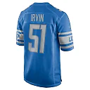 Zennovawear Bruce Irvin 51 Detroit Lions Game Men Jersey - Blue