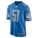 Zennovawear Bruce Irvin 51 Detroit Lions Game Men Jersey - Blue