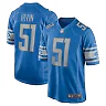 Zennovawear Bruce Irvin 51 Detroit Lions Game Men Jersey - Blue
