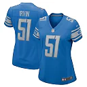 Zennovawear Bruce Irvin 51 Detroit Lions Game Women Jersey - Blue