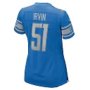 Zennovawear Bruce Irvin 51 Detroit Lions Game Women Jersey - Blue