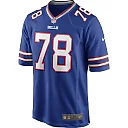 Zennovawear Bruce Smith 78 Buffalo Bills Men Game Retired Jersey - Royal
