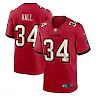 Zennovawear Bryce Hall 34 Tampa Bay Buccaneers Team Game Men Jersey - Red