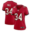 Zennovawear Bryce Hall 34 Tampa Bay Buccaneers Women Team Game Jersey - Red