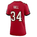 Zennovawear Bryce Hall 34 Tampa Bay Buccaneers Women Team Game Jersey - Red