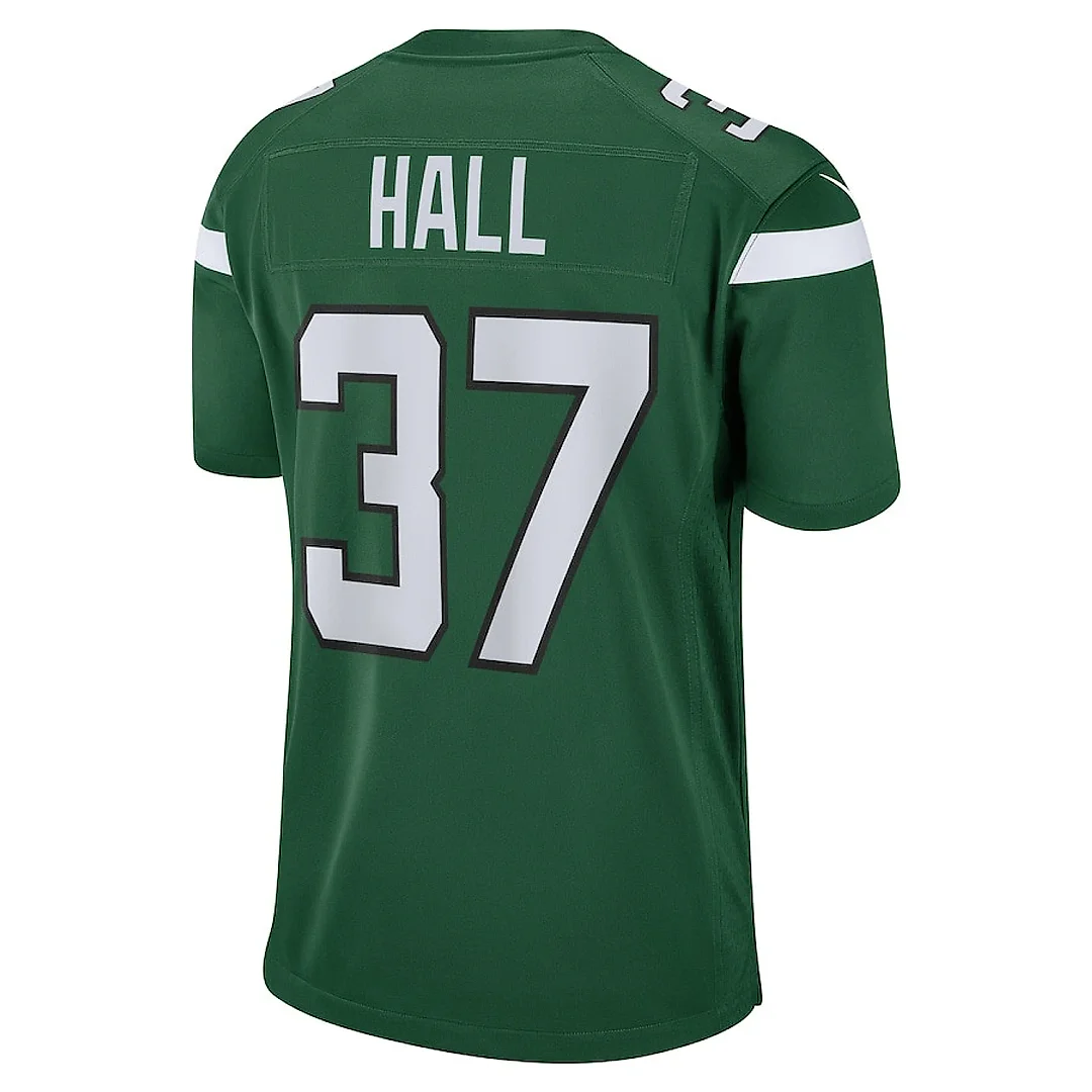 Zennovawear Bryce Hall 37 New York Jets Men Game Jersey - Gotham Green
