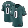 Zennovawear Bryce Huff 0 Philadelphia Eagles Game Men Jersey - Midnight Green