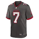 Zennovawear Bucky Irving 7 Tampa Bay Buccaneers Alternate Game Men Jersey - Pewter