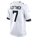 Zennovawear Byron Leftwich 7 Jacksonville Jaguars Men Retired Game Jersey - White